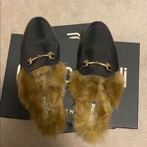 Roberto Cavalli Fur lined Mules